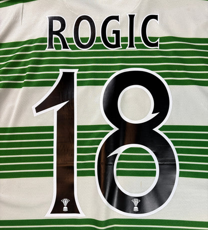 Celtic 2013/14 Home Nike Football Shirt Large Rogic 18