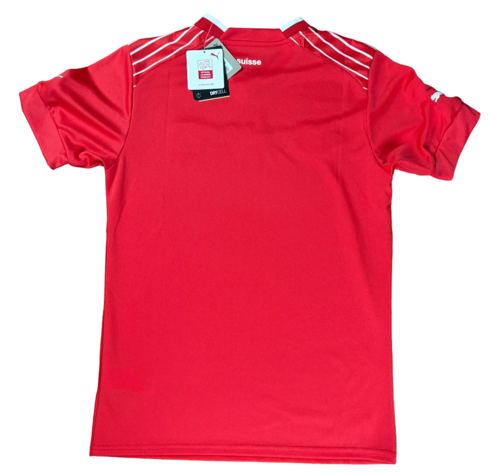 Switzerland 2024 Home Puma Football Shirt Small