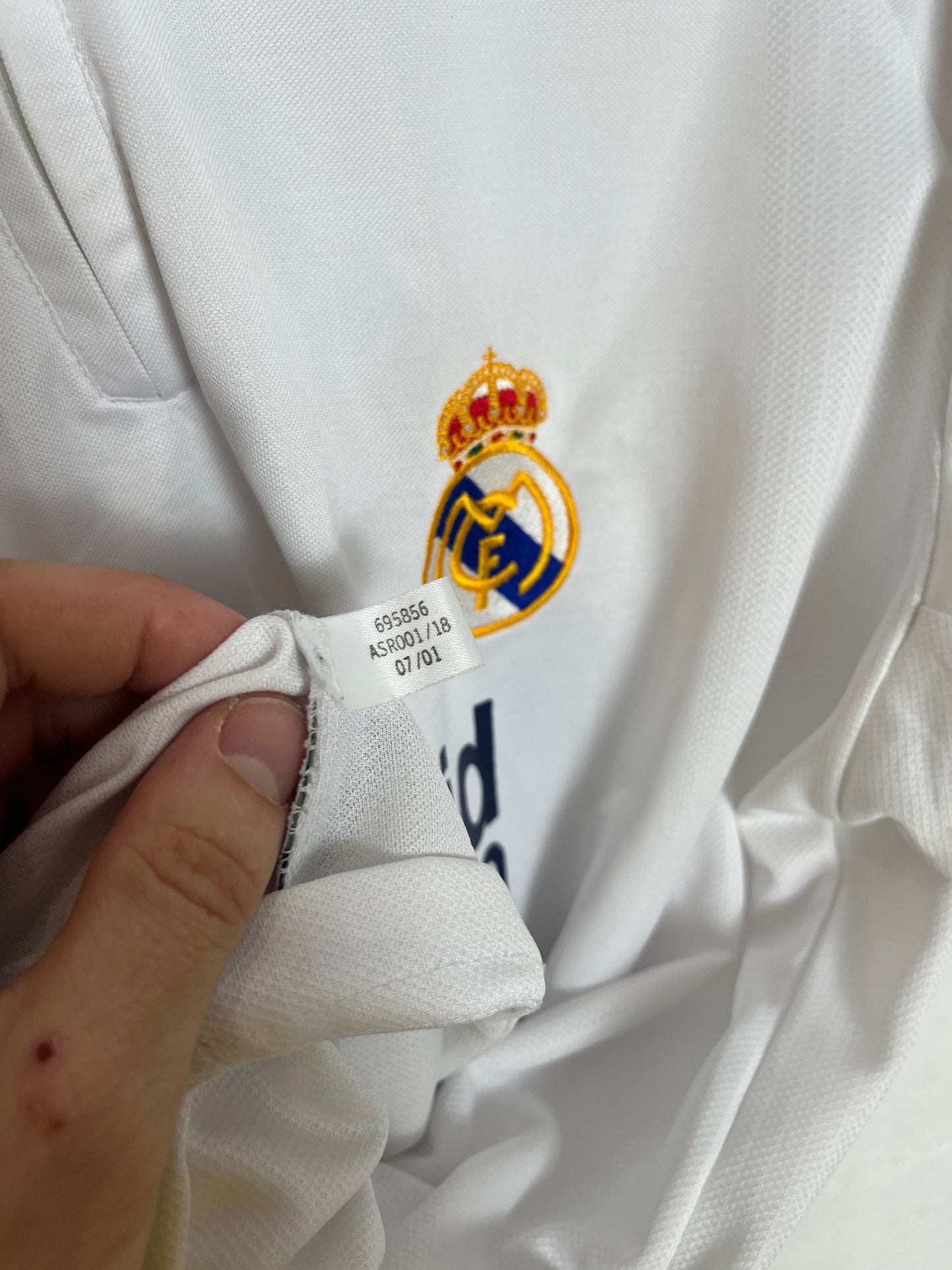 Real Madrid 2001/02 Home Large Figo 10