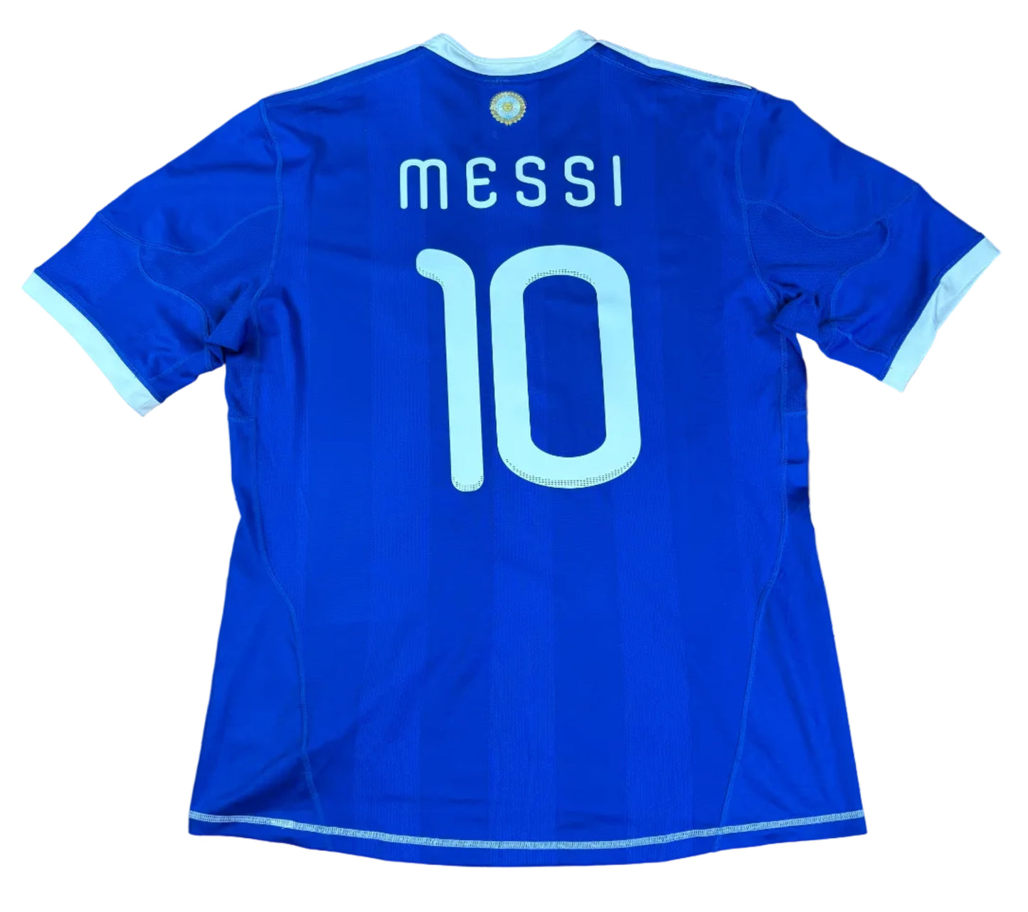 Argentina 2010 Away Adidas Football Shirt Extra Large Messi 10