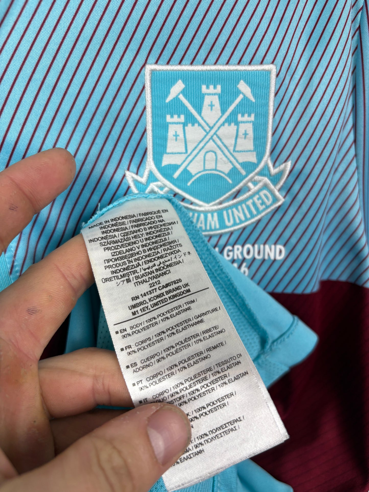 West Ham 2015/16 Away Large Oxford 35