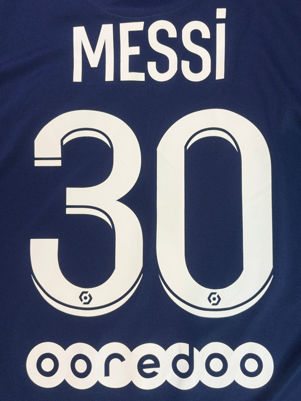 PSG 2021/22 Home Nike Football Shirt Large Messi 30