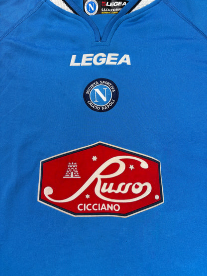 Napoli 2003/04 Home Legea Football Shirt Large