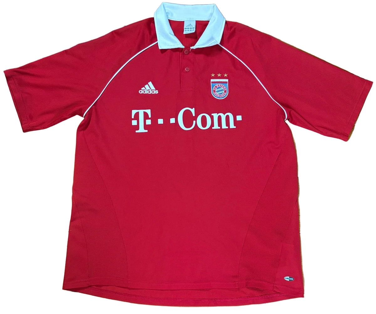 Bayern Munich 2005/06 Home Adidas Football Shirt Extra Large Maakay 10