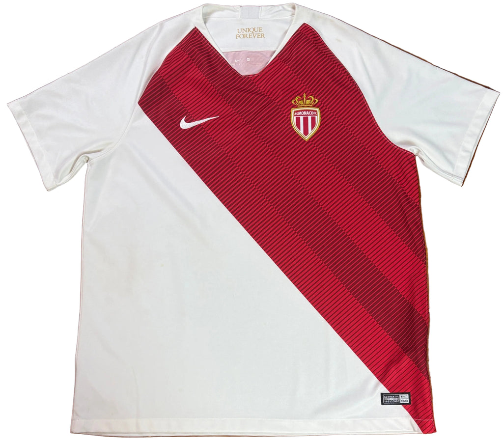 As Monaco 2018/19 Home Nike Football Shirt Extra Large