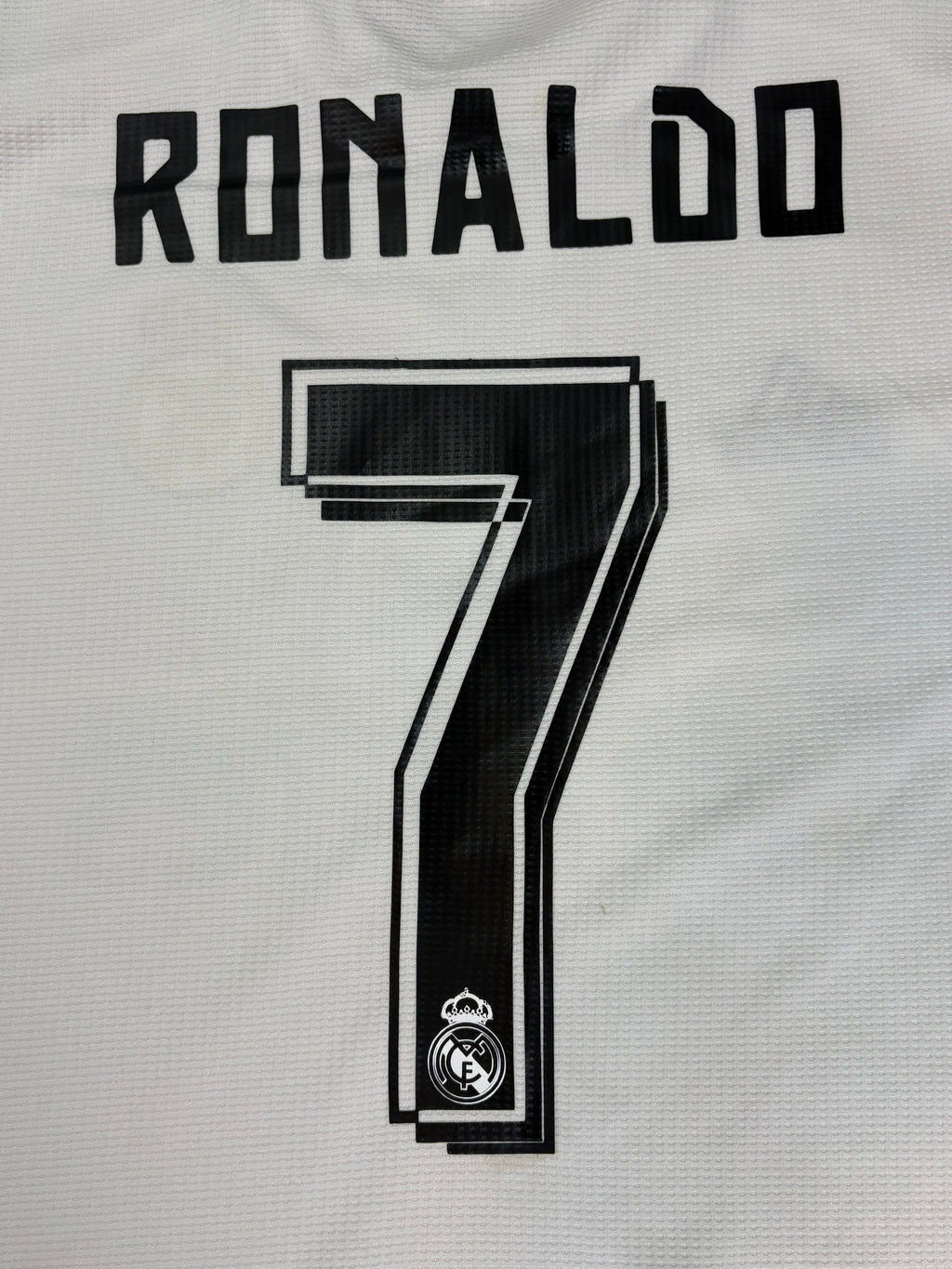 Real Madrid 2015/16 Home Adidas Football Shirt Medium Ronaldo 7