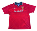 Manchester United 1994/96 Home Umbro Football Shirt Large
