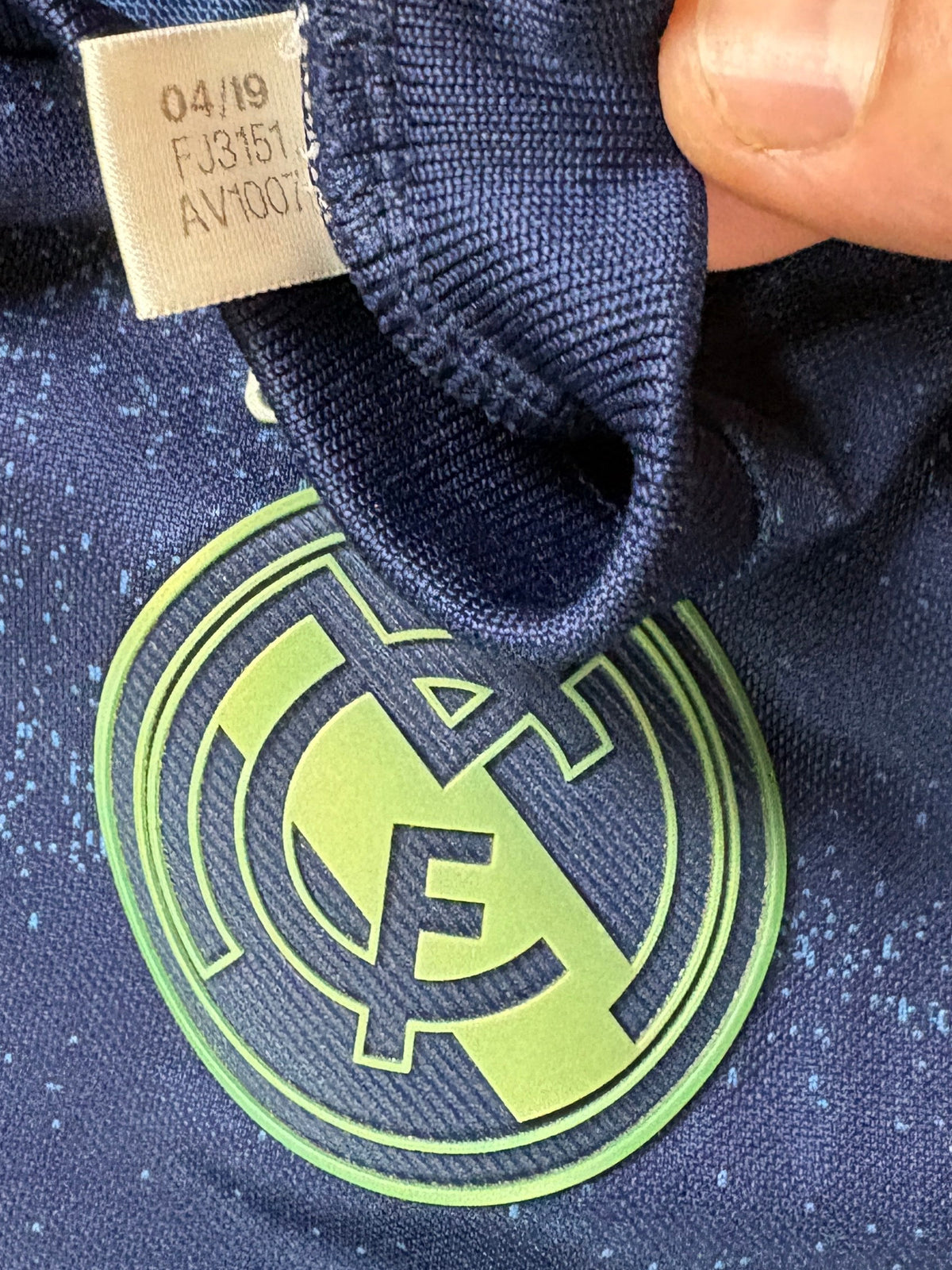 Real Madrid 2019/20 Away Adidas Football Shirt Medium