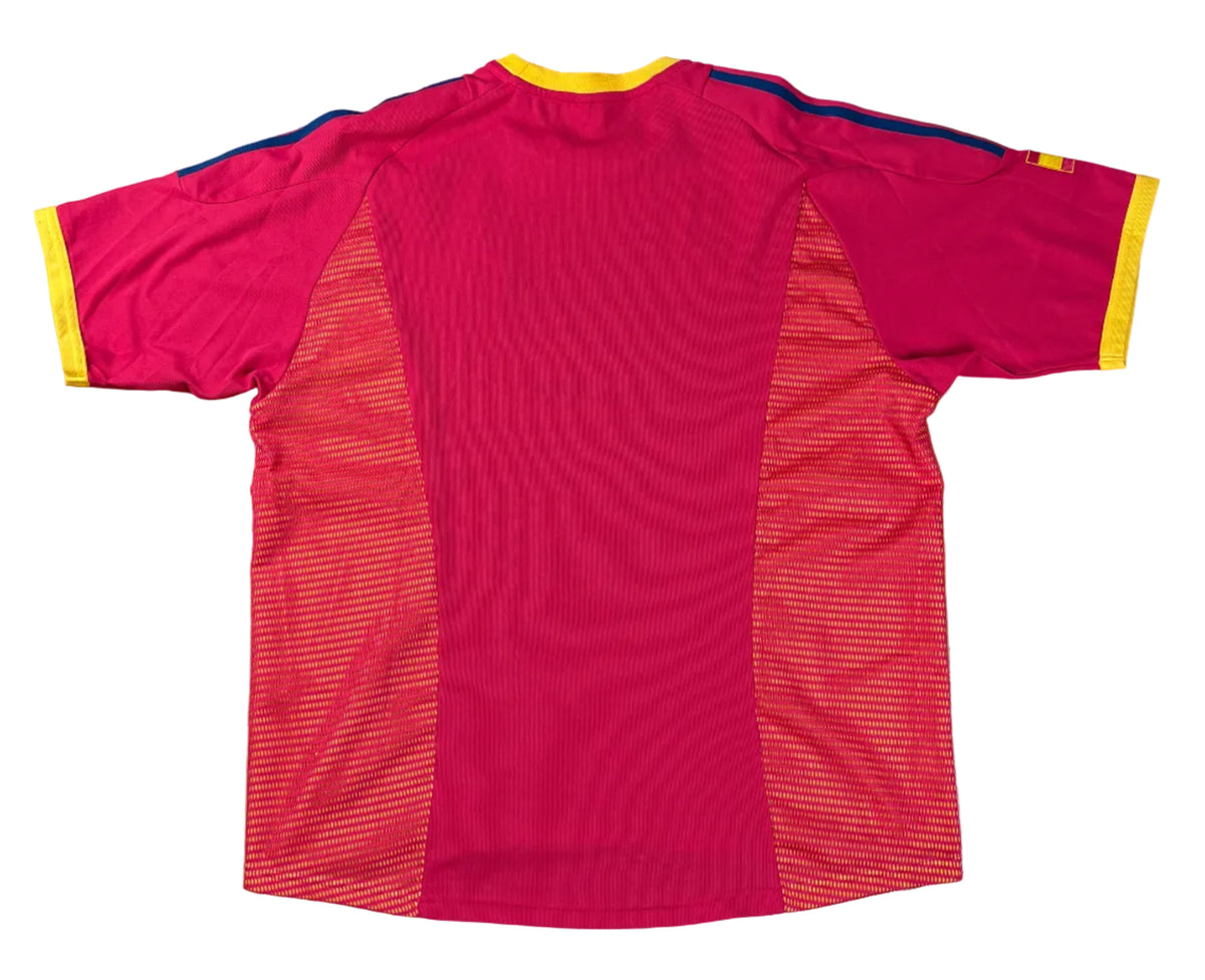 Spain 2002 Home Adidas Football Shirt Extra Large