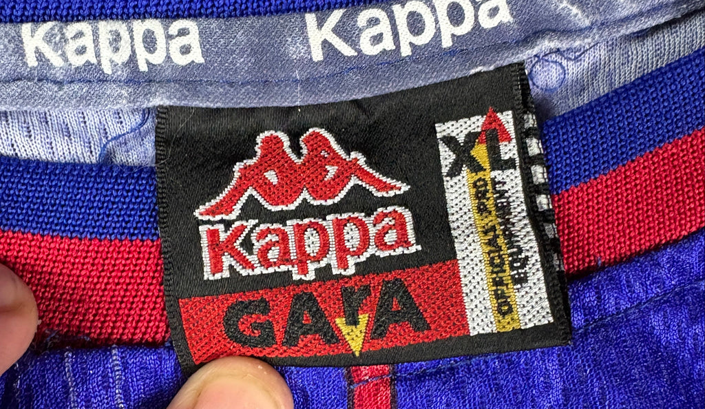 Barcelona 1997/98 Home Kappa Football Shirt Extra Large