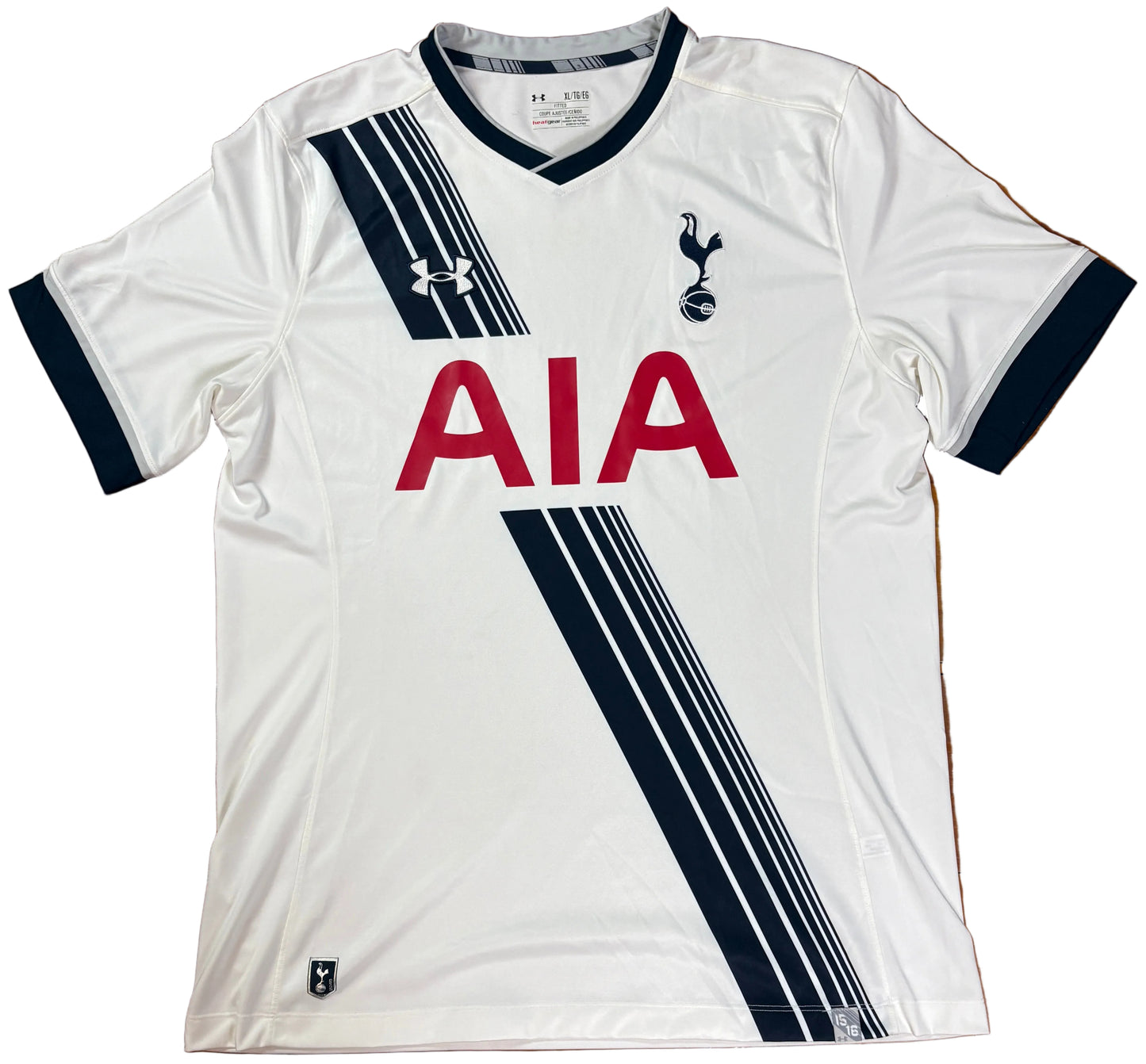 Tottenham 2015/16 Home Under Armour Football Shirt Extra Large