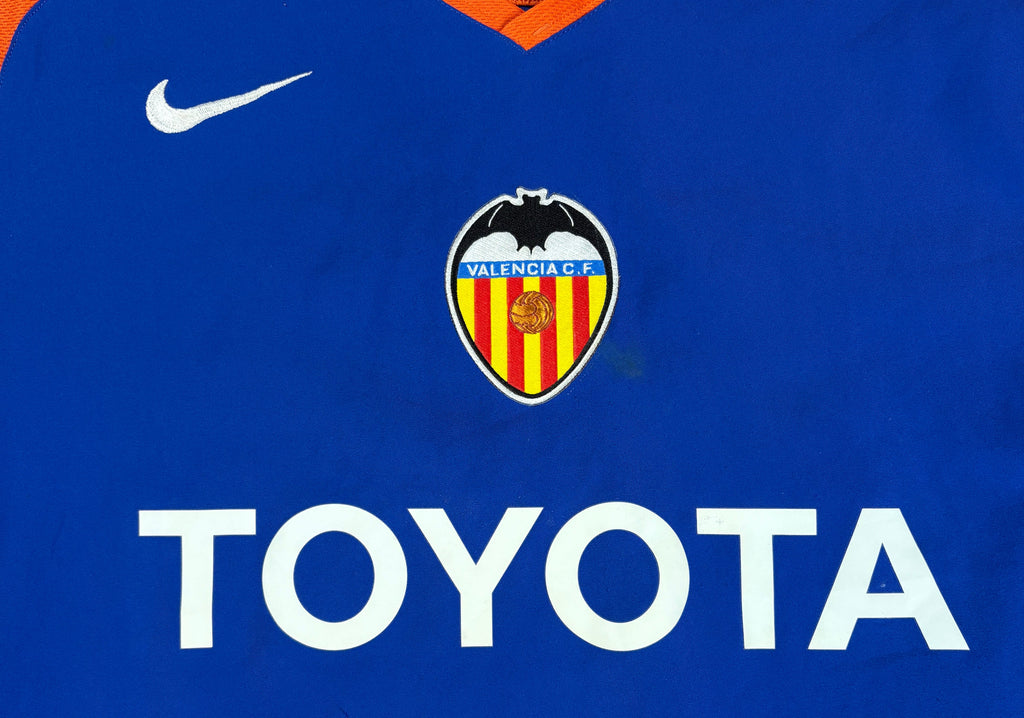 Valencia 2005/06 Away Nike Football Shirt Medium