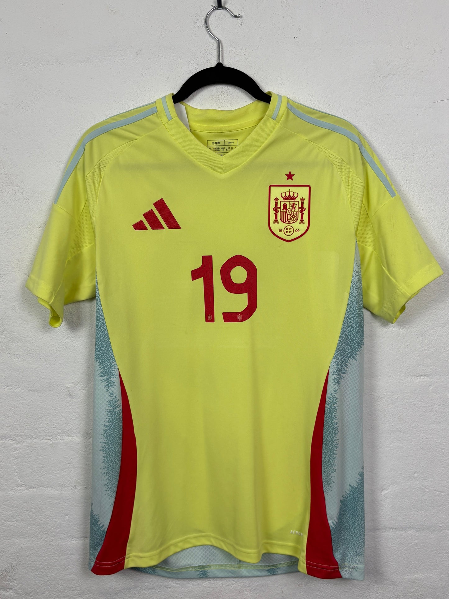 Spain 2024 Away Adidas Football Shirt S Yamal 19
