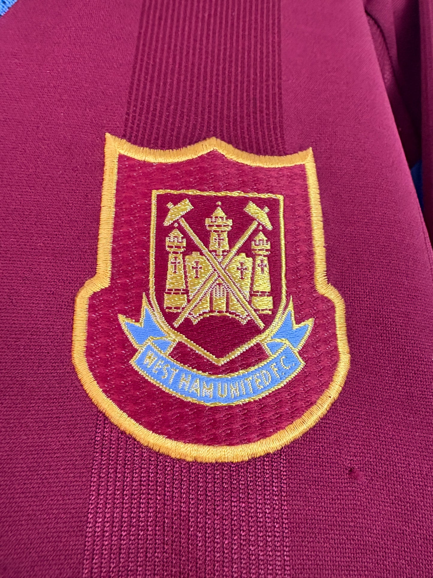 West Ham 1998/99 Home Pony Football Shirt Extra Large