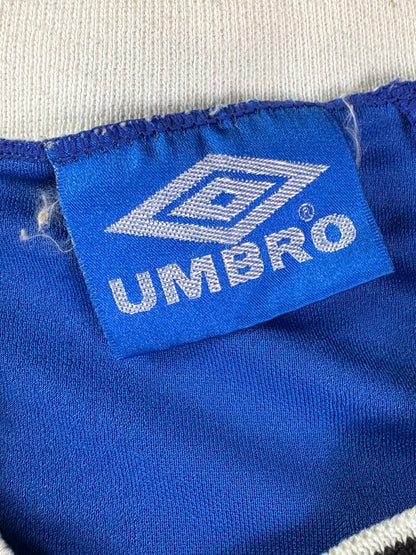 Chelsea 1998/99 Home Umbro Football Shirt Large Zola 25