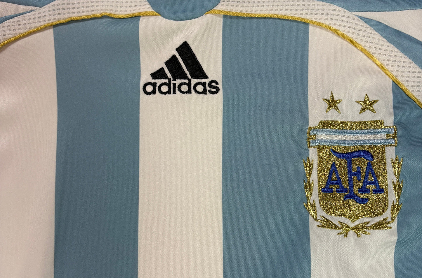 Argentina 2006 Home Adidas Football Shirt Medium