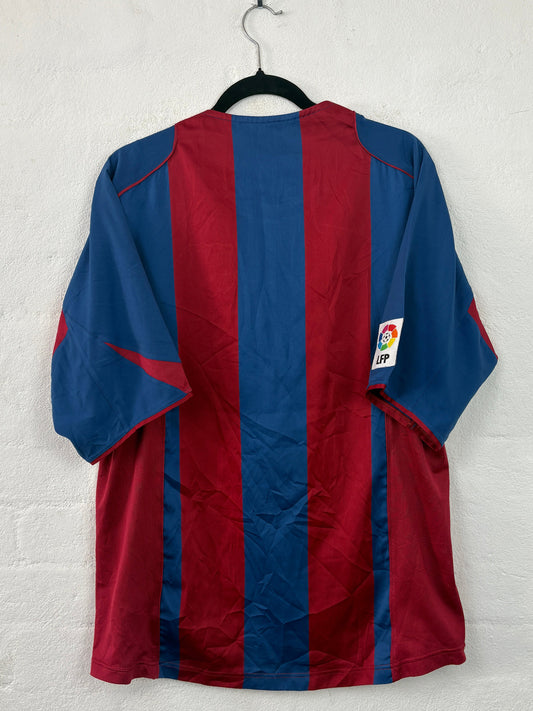 Barcelona 2004/05 Home Nike Football Shirt Large