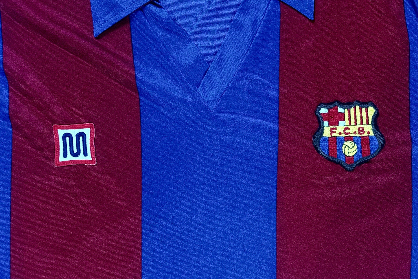 Barcelona 1988/89 Home Meyba Football Shirt Large