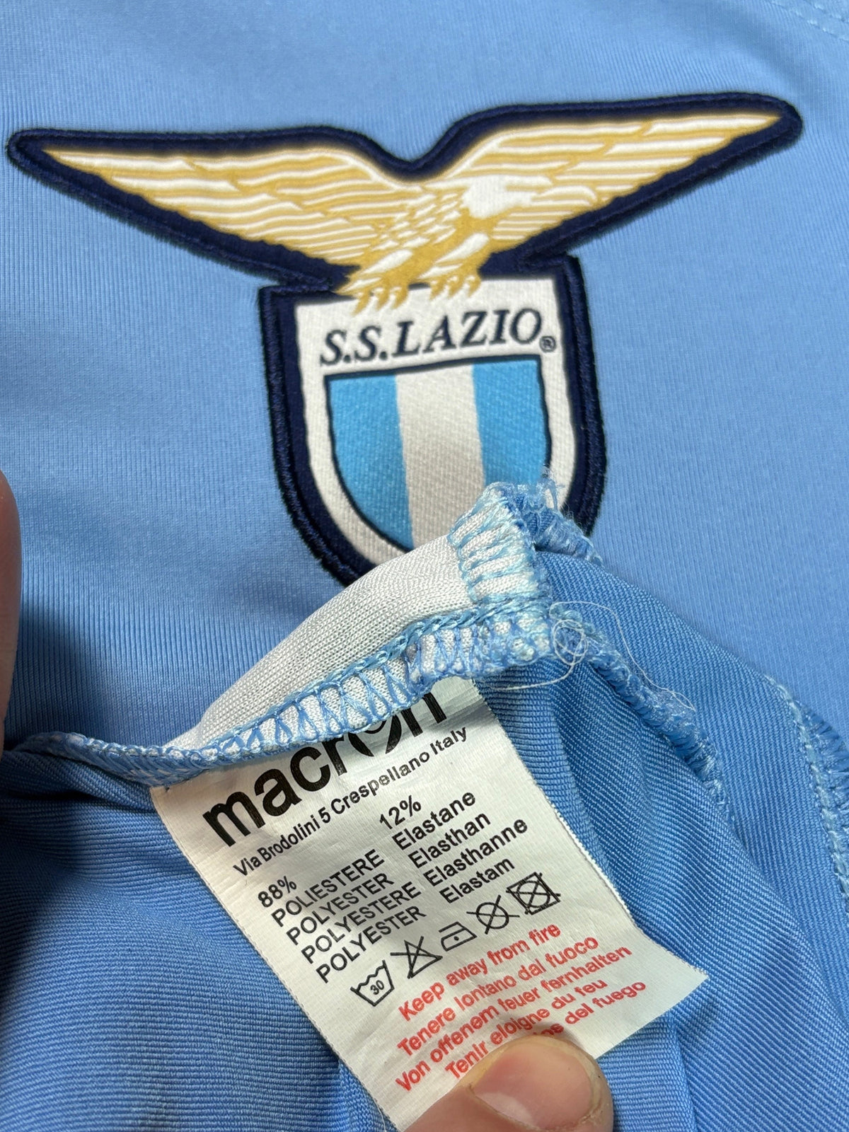 Lazio 2013/14 Home Macron Football Shirt Medium Klose 11