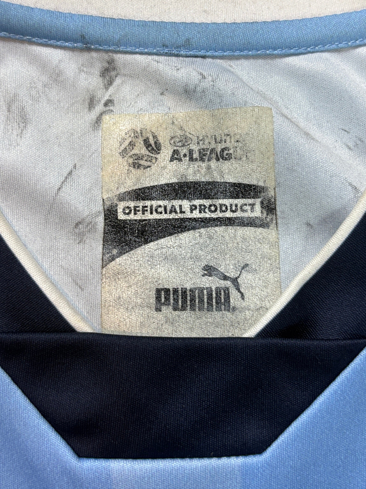 Sydney Fc 2018/19 Home Puma Football Shirt Medium