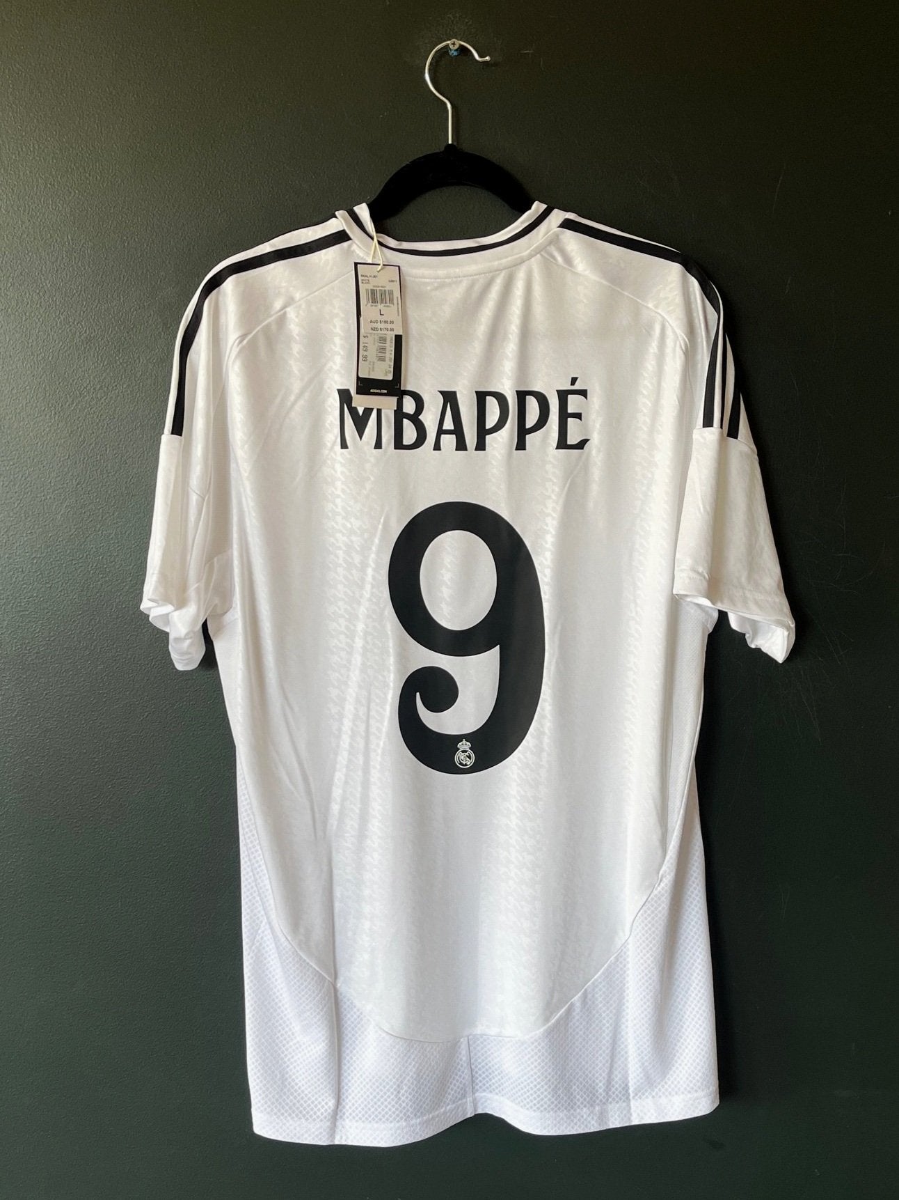 Real Madrid 2024/25 Home Large Mbappe 9