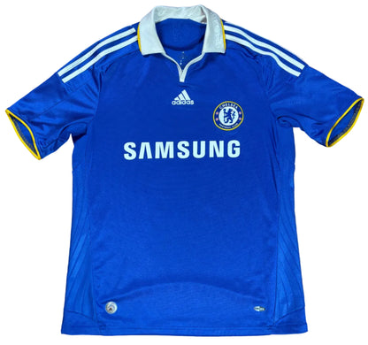 Chelsea 2008/09 Home Adidas Football Shirt Medium Drogba 11