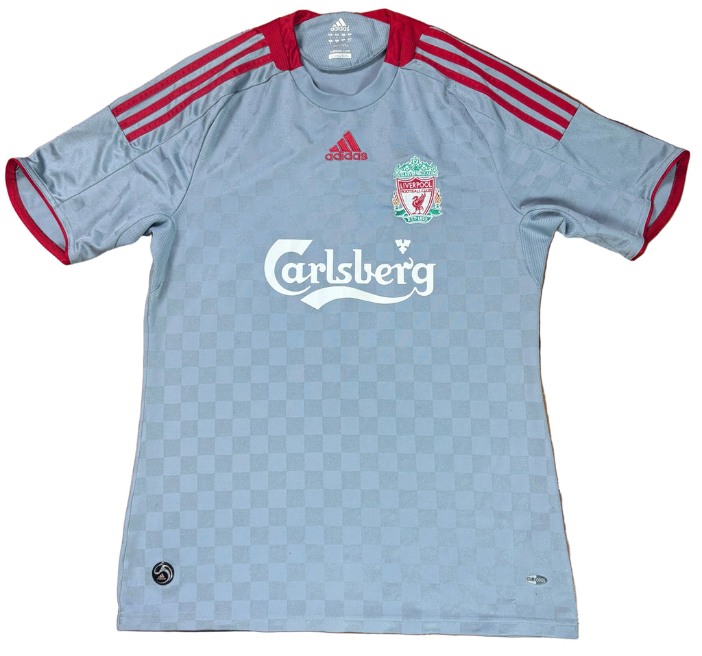 Liverpool 2008/10 Away Adidas Football Shirt Medium Torres 9