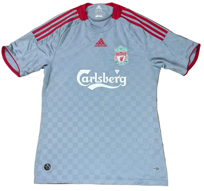 Liverpool 2008/10 Away Adidas Football Shirt Medium Torres 9