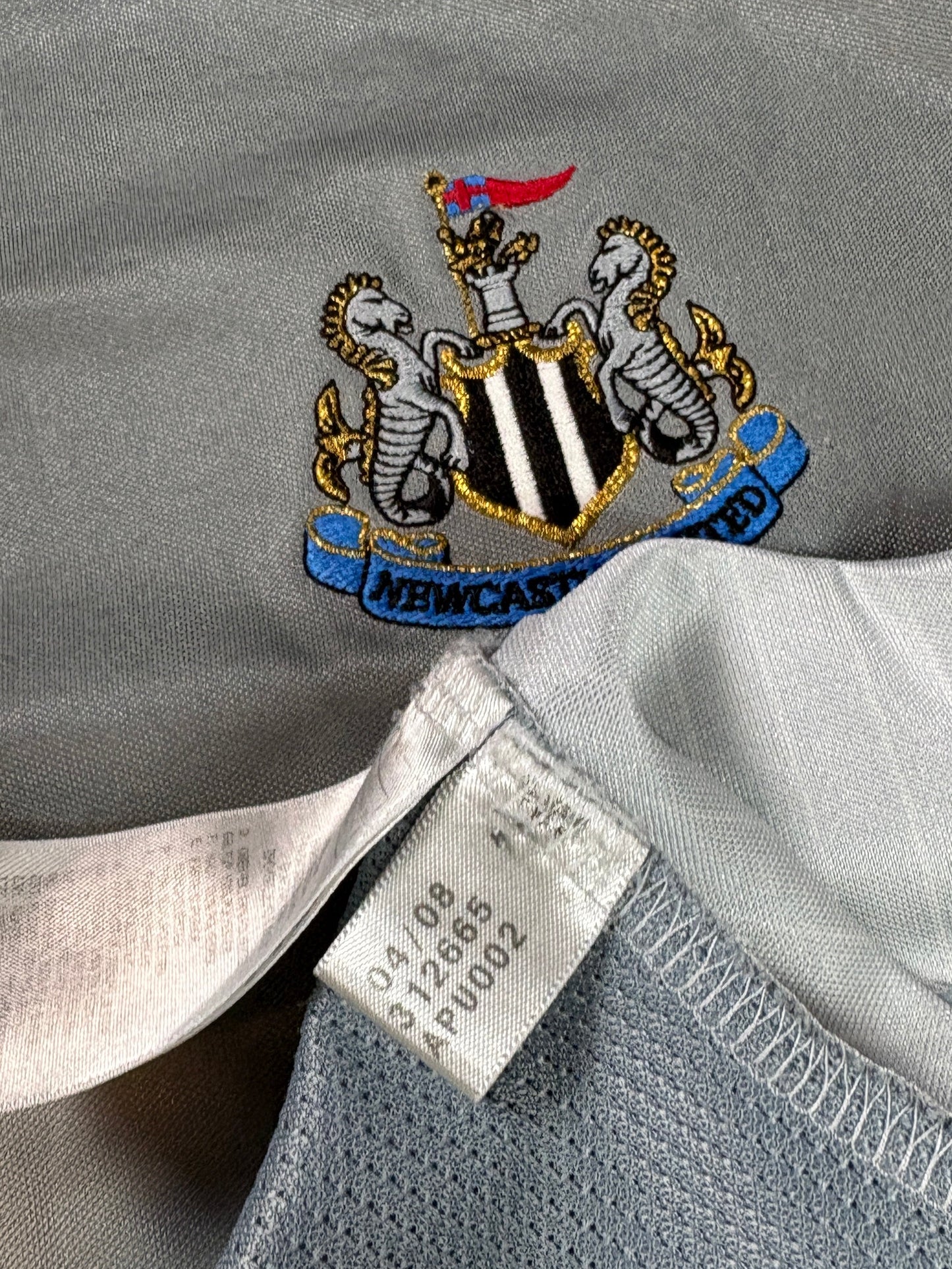 Newcastle United 2008/09 Away Adidas Football Shirt Medium