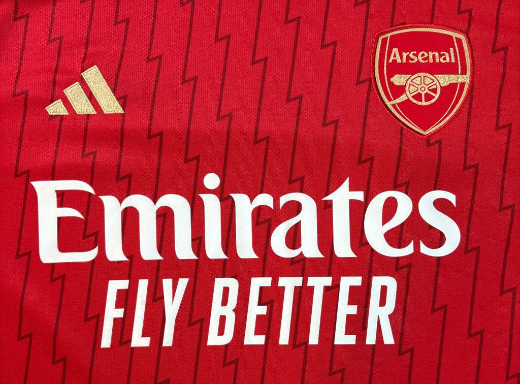Arsenal 2023/24 Home Adidas Football Shirt Extra Large Odegaard 8