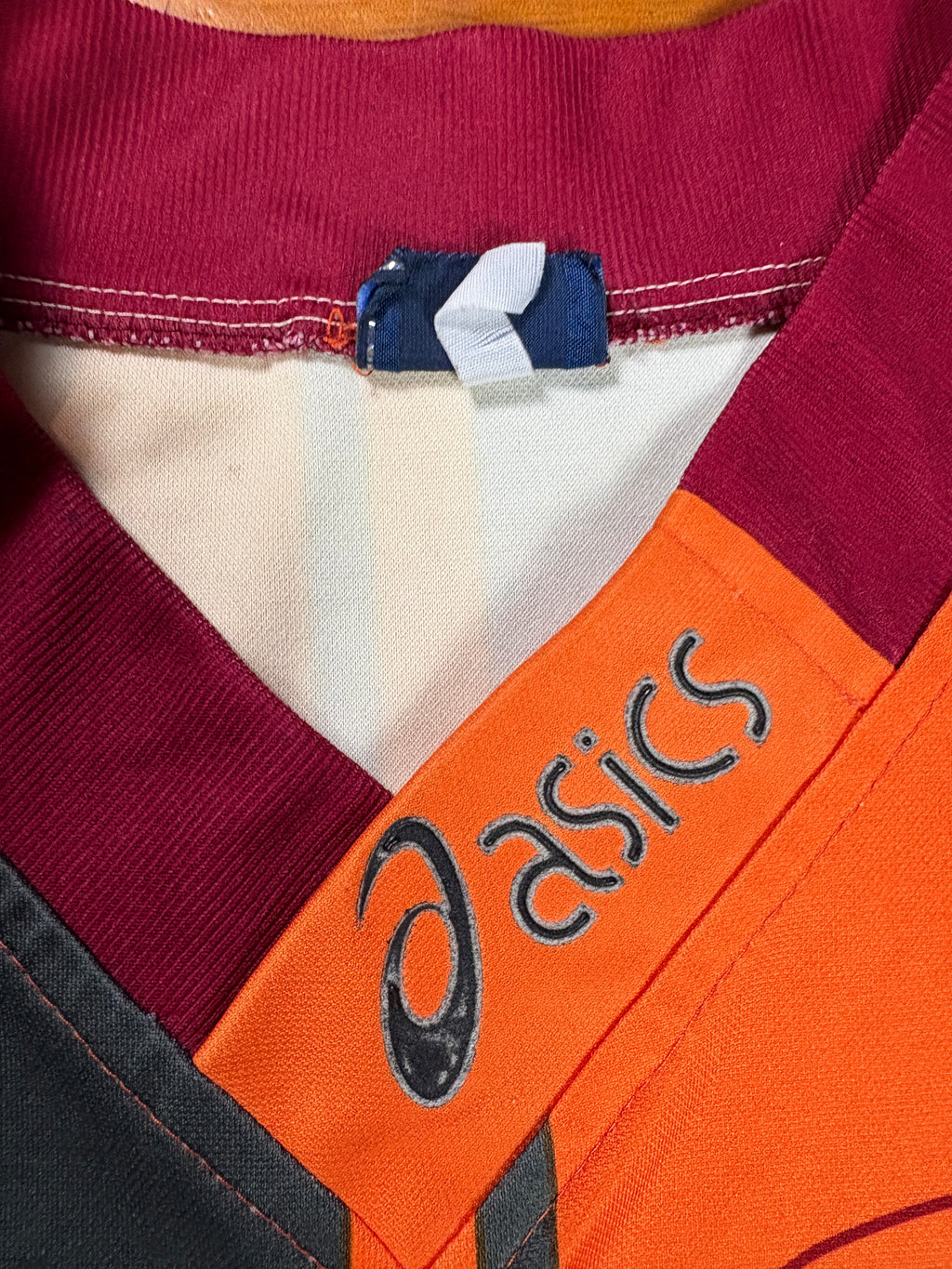As Roma 1996/97 Training Asics Football Shirt Extra Large