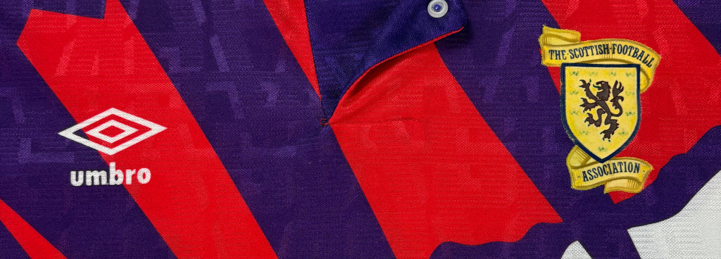 Scotland 1992 Away Umbro Football Shirt Extra Large