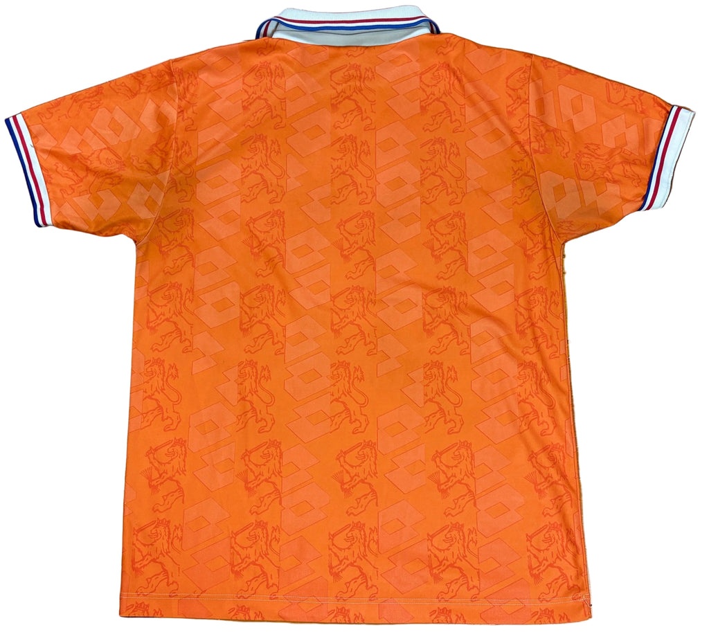 Netherlands 1994 Home Lotto Football Shirt Large