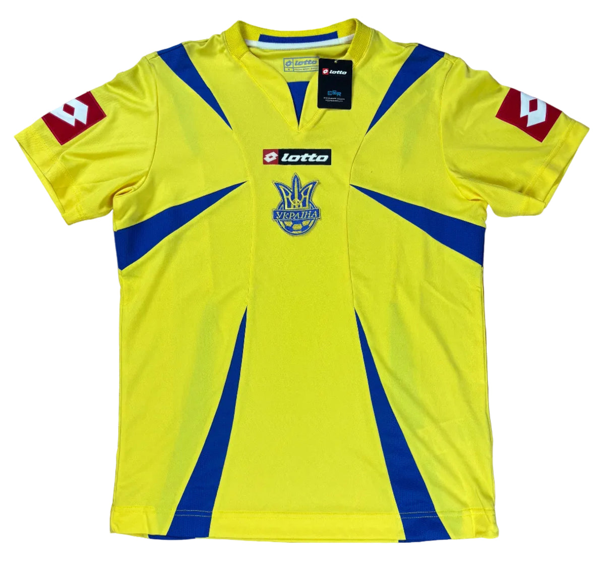 Ukraine 2006 Home Lotto Football Shirt Small