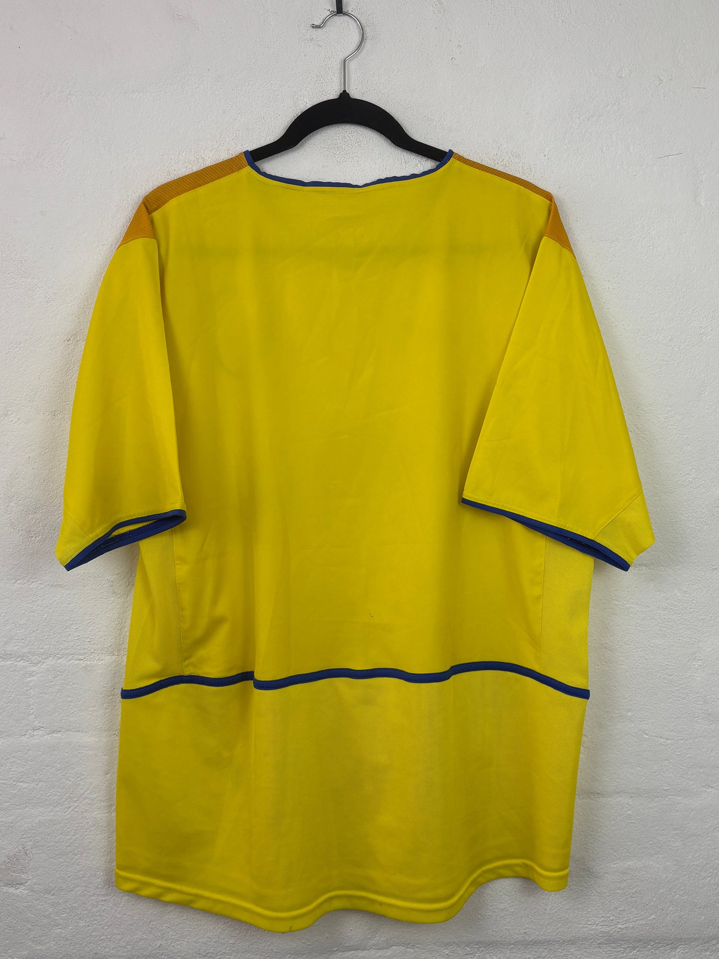 Leeds 2002/03 Away Nike Football Shirt Extra Large