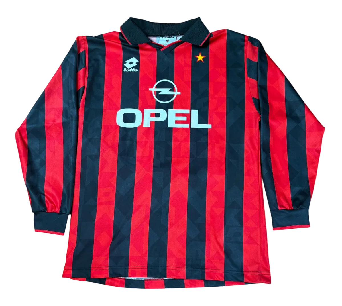 Ac Milan 1994/95 Home Lotto Football Shirt Extra Large