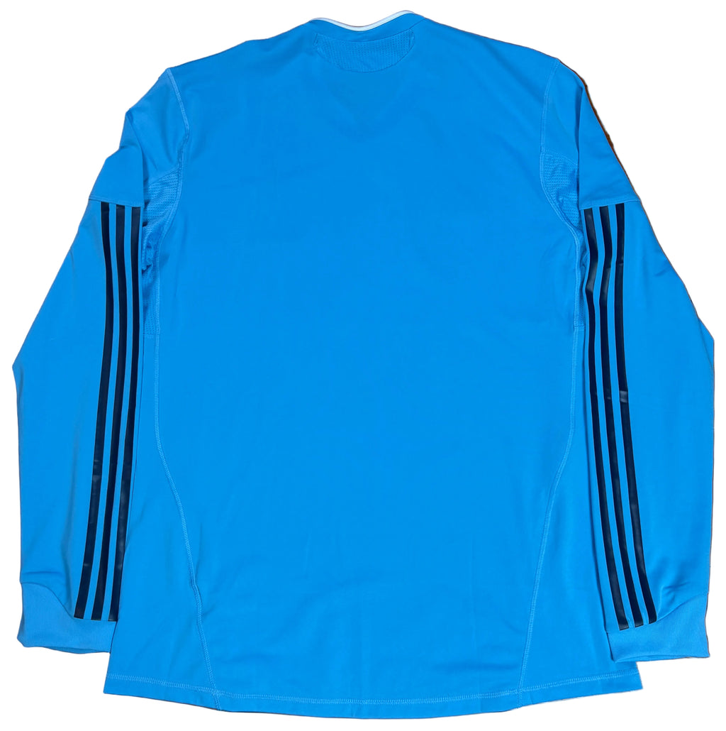 Marseille 2010/11 Home Adidas Football Shirt Extra Large