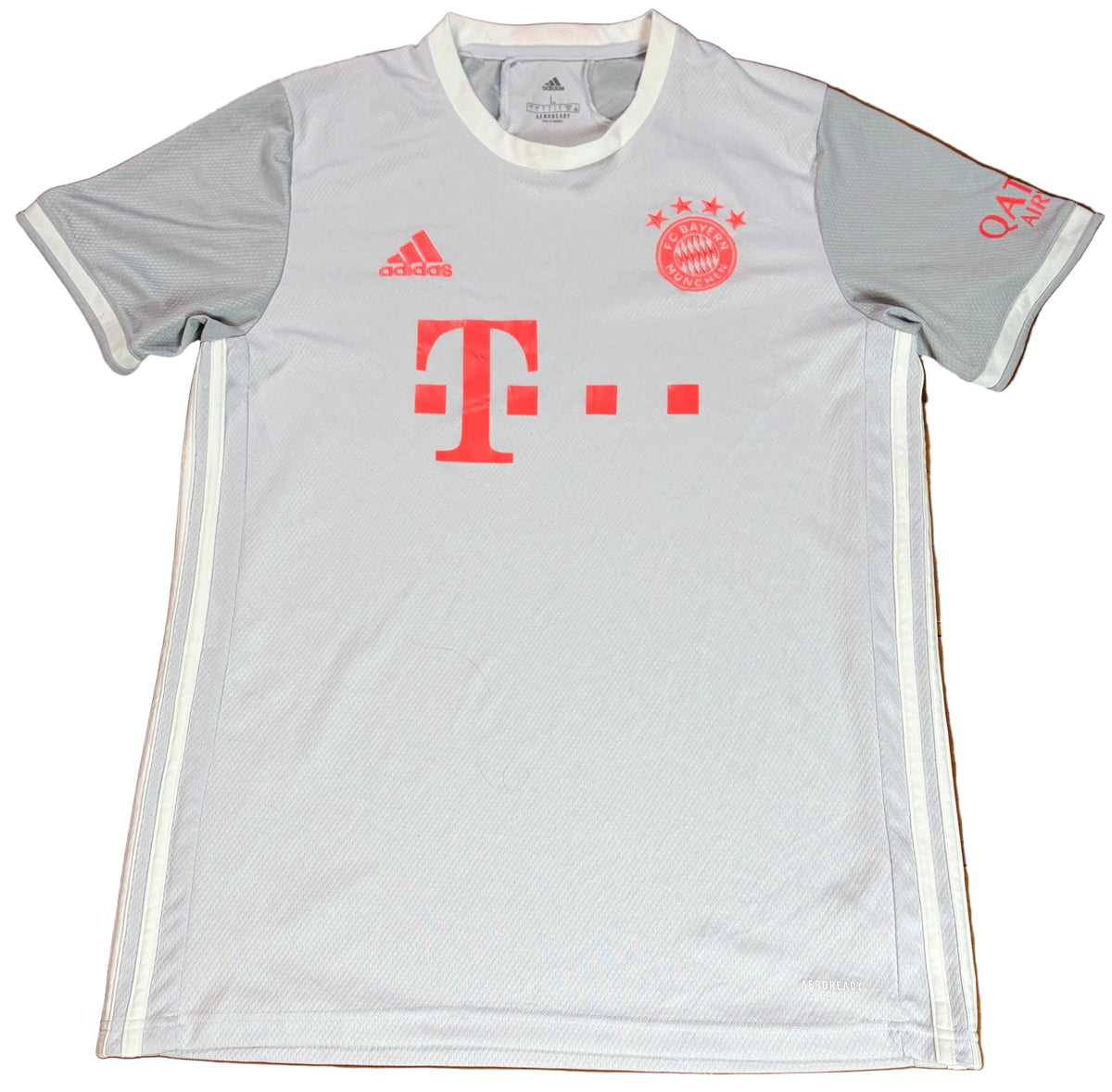 Bayern Munich 2020/21 Away Adidas Football Shirt Large