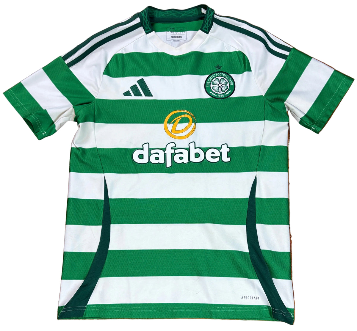 Celtic 2023/24 Home Adidas Football Shirt Large