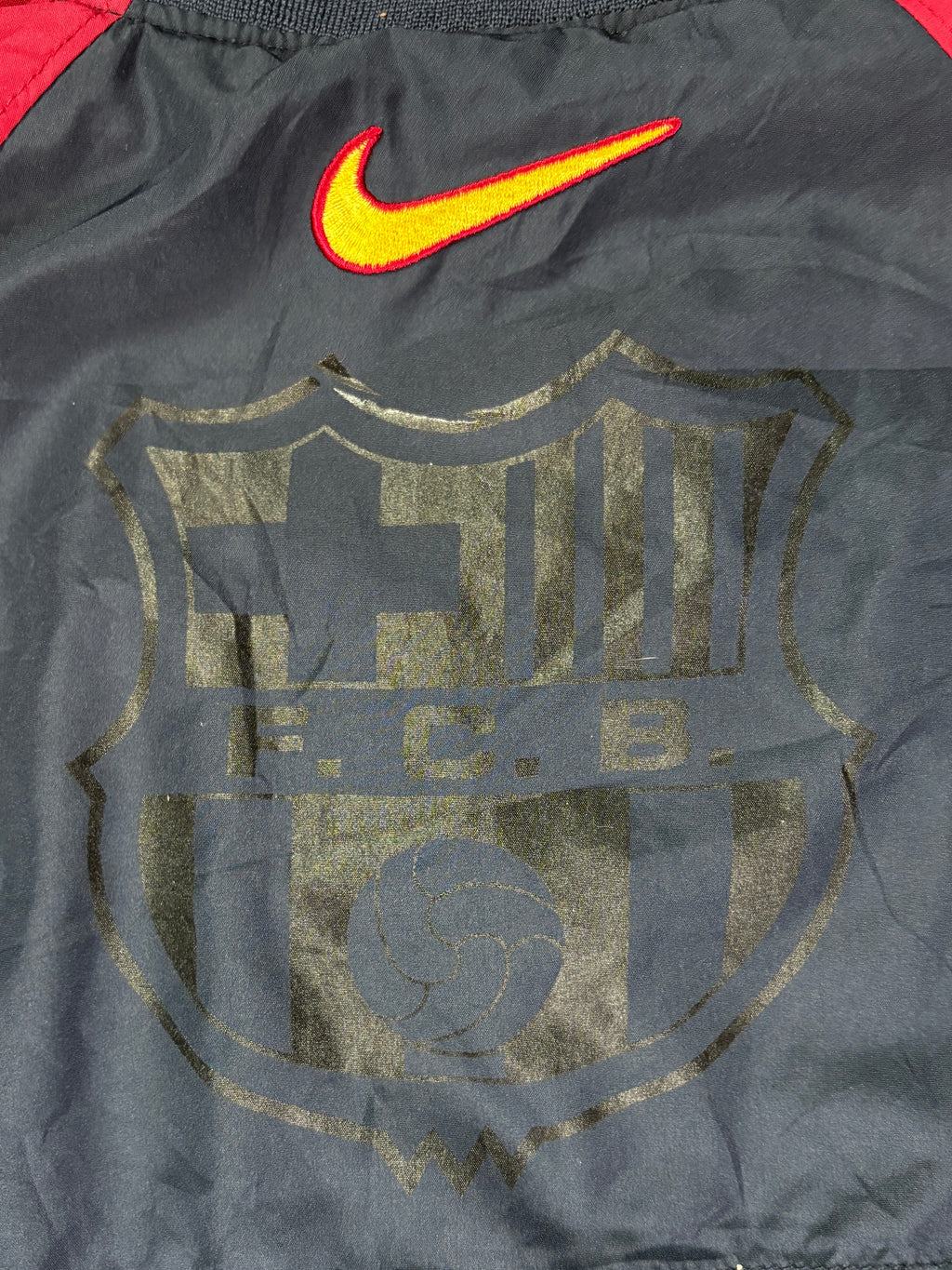 Barcelona 1998 Jacket Nike Football Jacket Large
