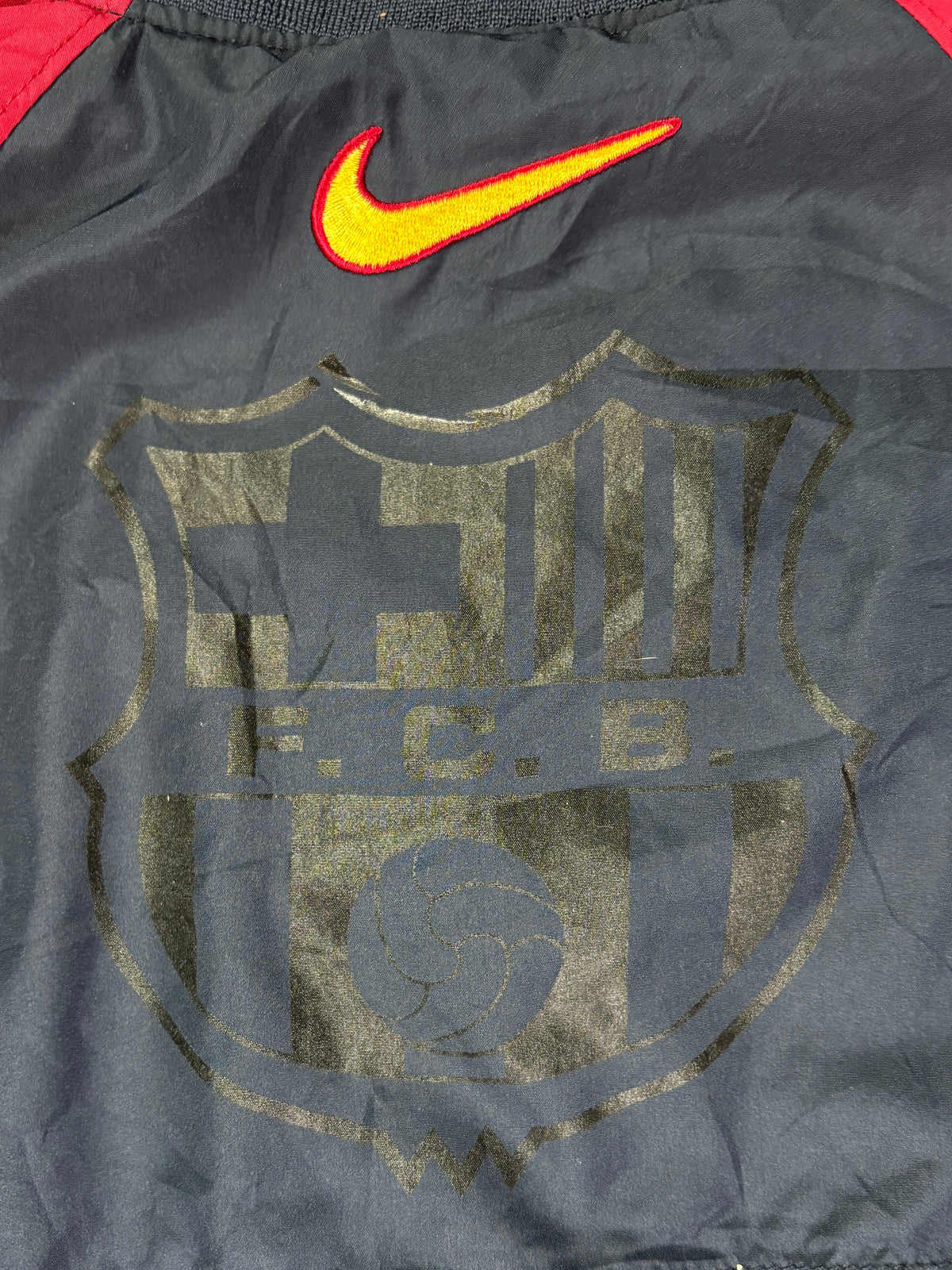 Barcelona 1998 Jacket Nike Football Jacket Large