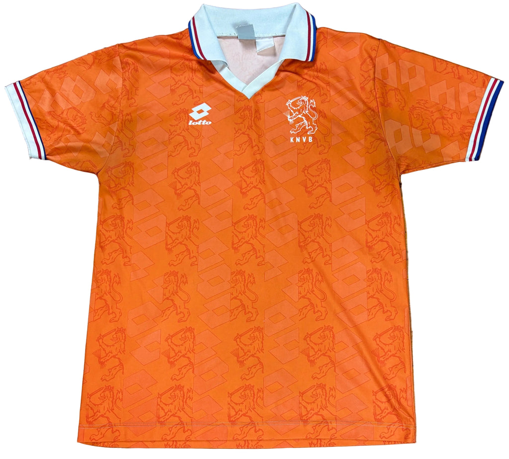 Netherlands 1994 Home Lotto Football Shirt Large
