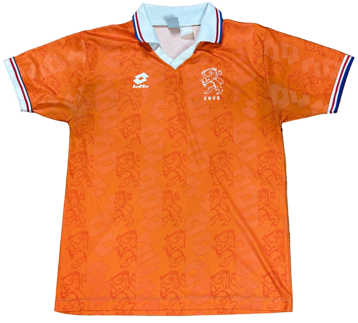 Netherlands 1994 Home Lotto Football Shirt Large