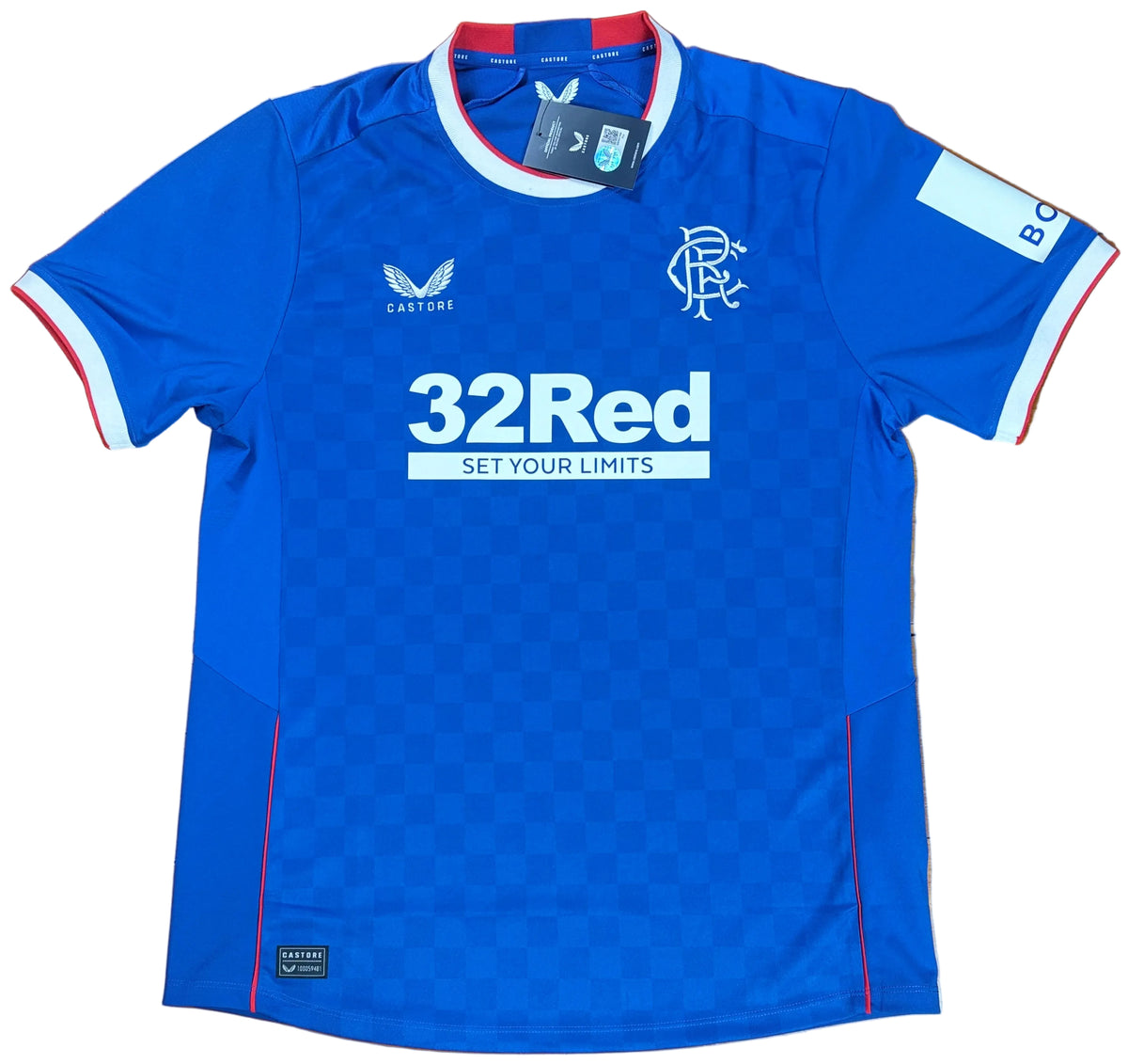 Rangers 2022/23 Home Castore Football Shirt Extra Large