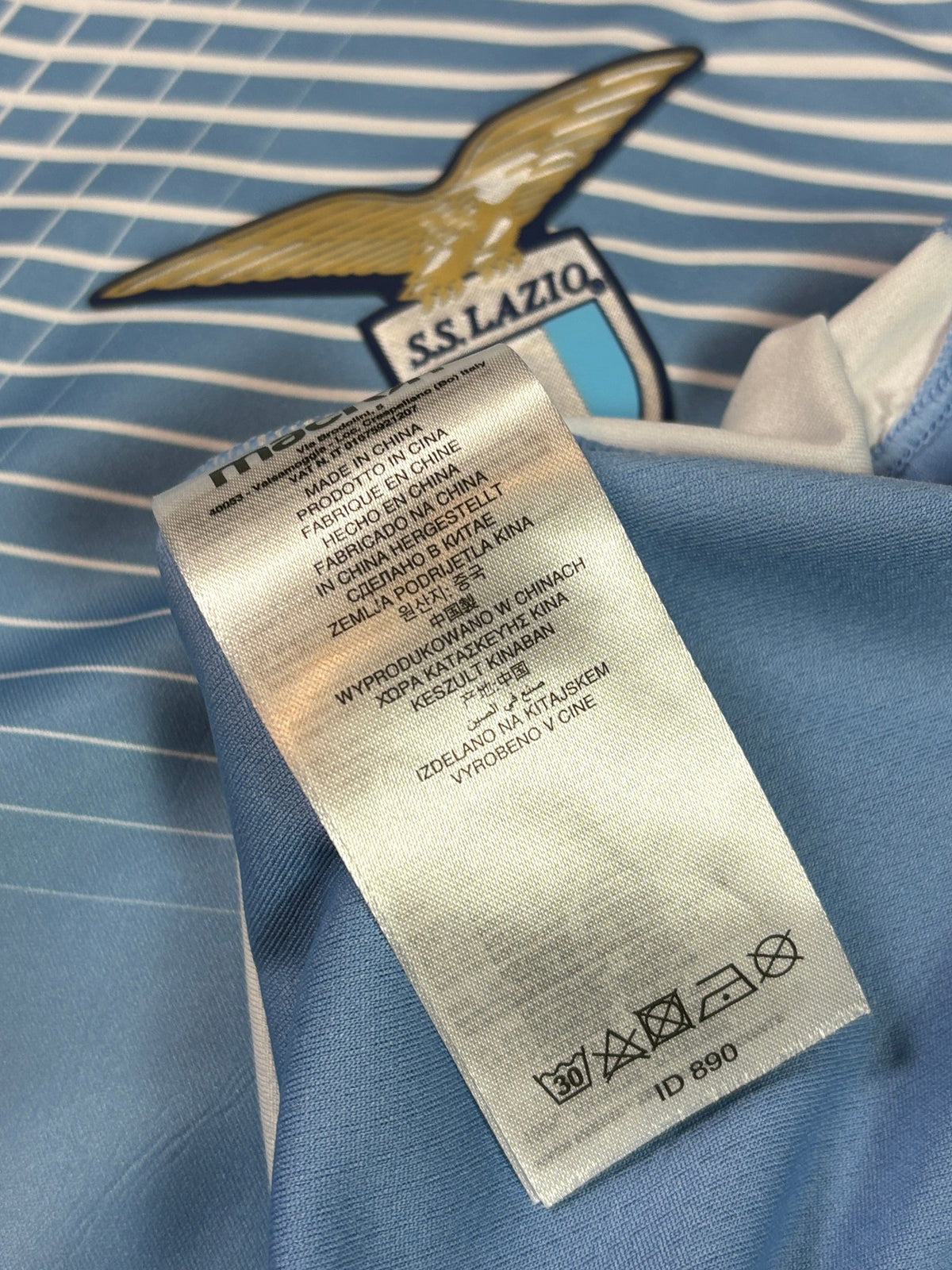 Lazio 2020/21 Home Macron Football Shirt XXL Immobile 17