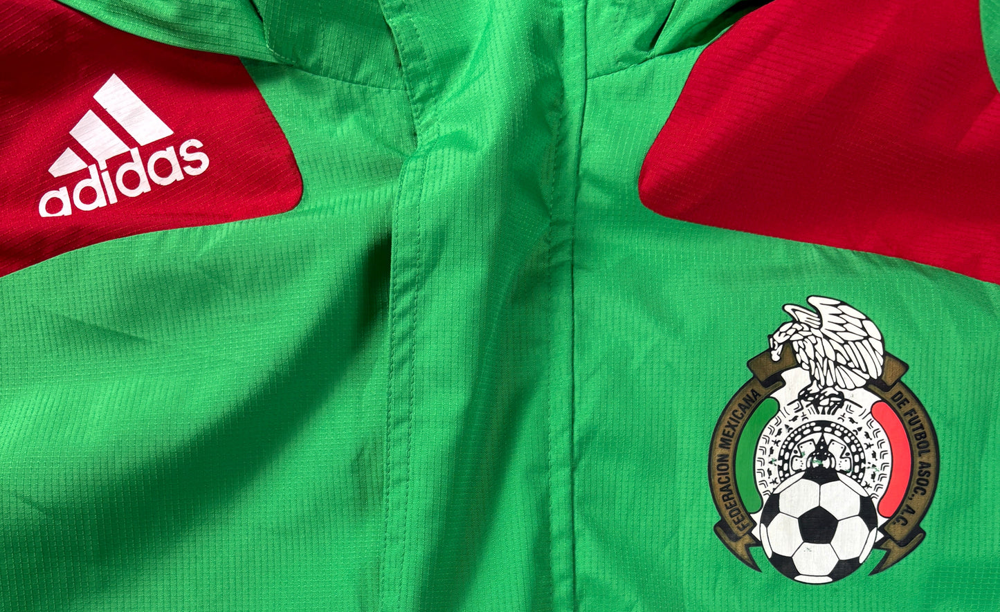 Mexico 2008 Jacket Adidas Football Jacket Large