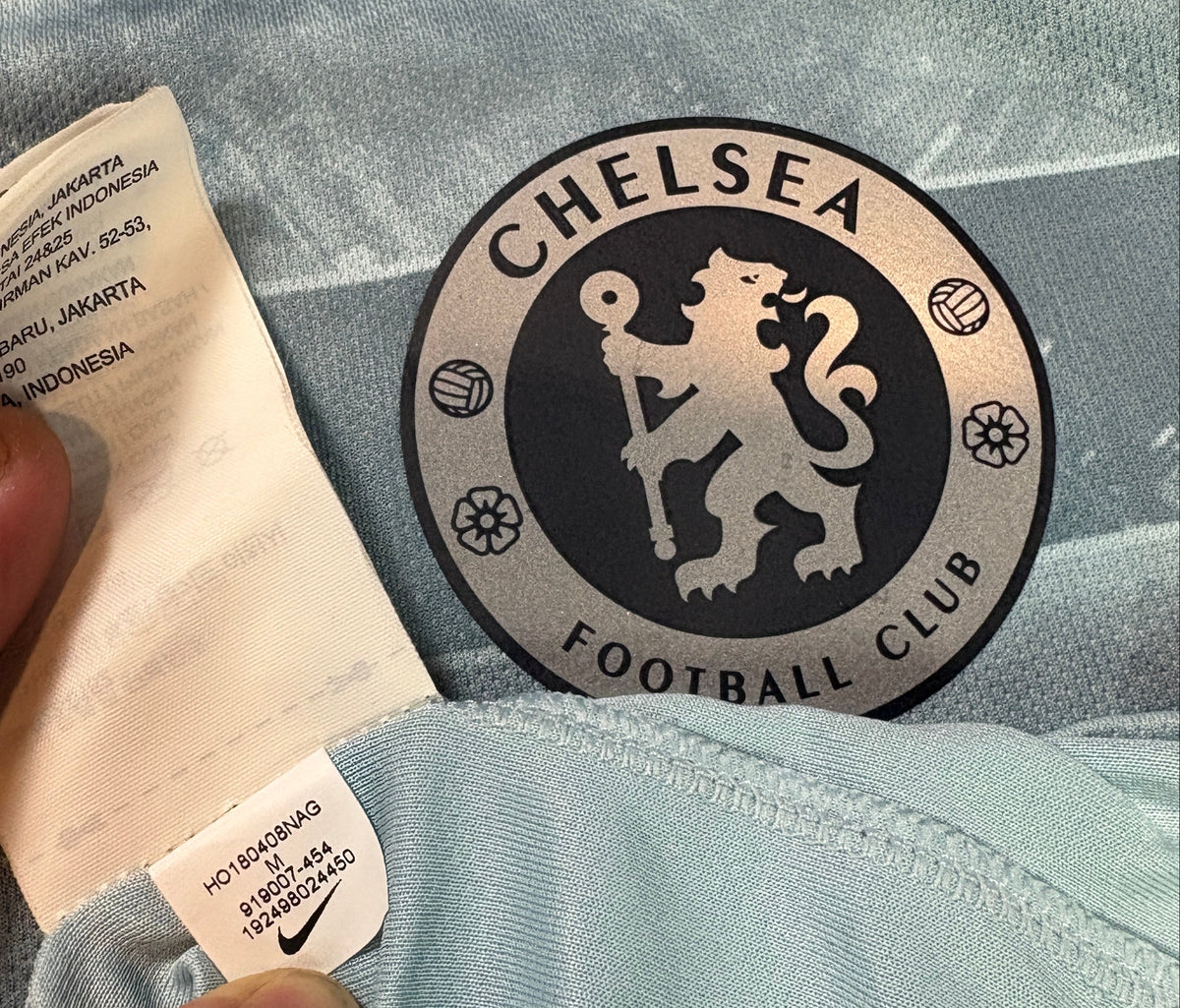 Chelsea 2018/19 Third Nike Football Shirt Medium Hazard 10