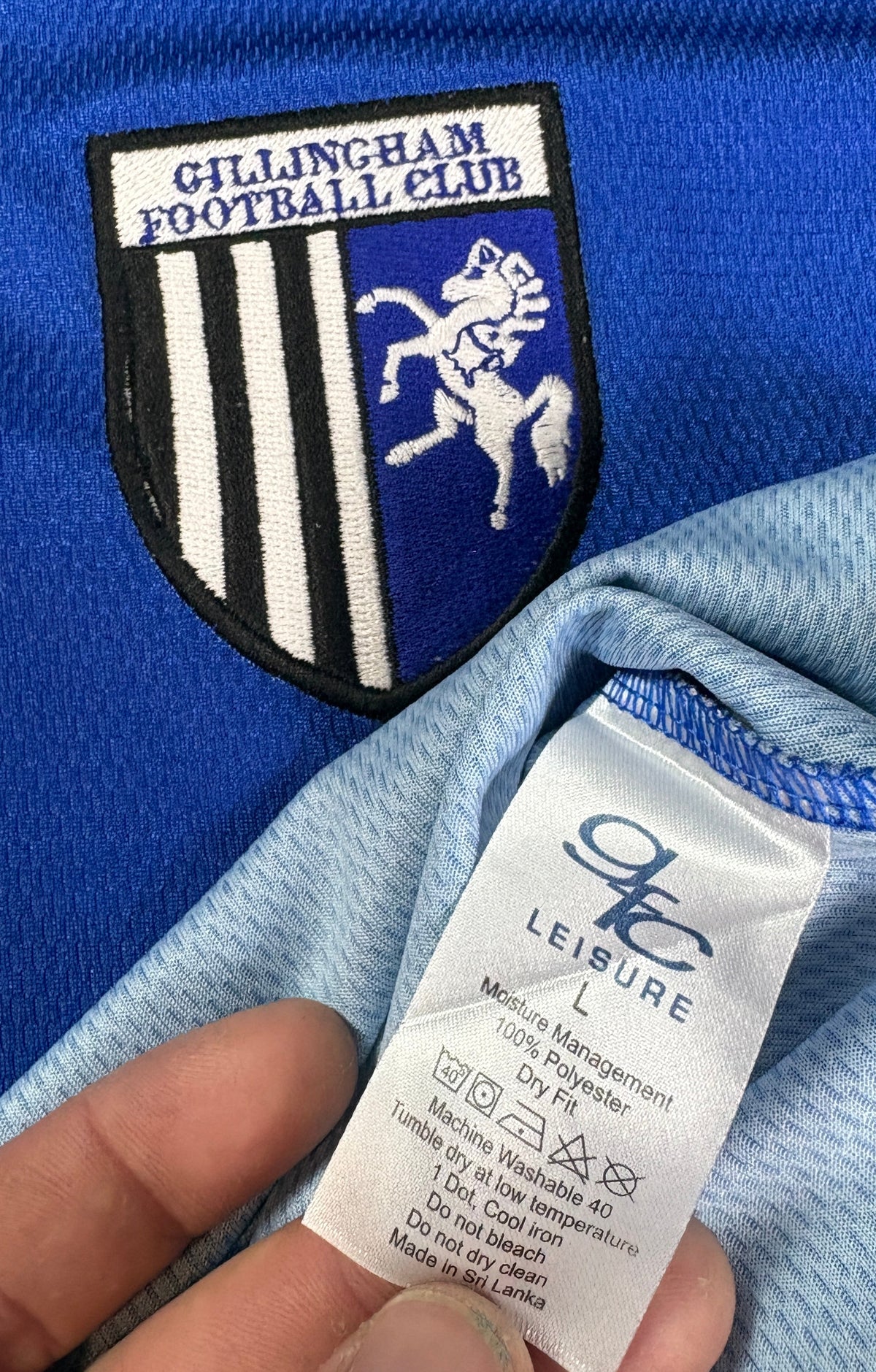 Gillingham 2014/15 Home Leisure Football Shirt Large