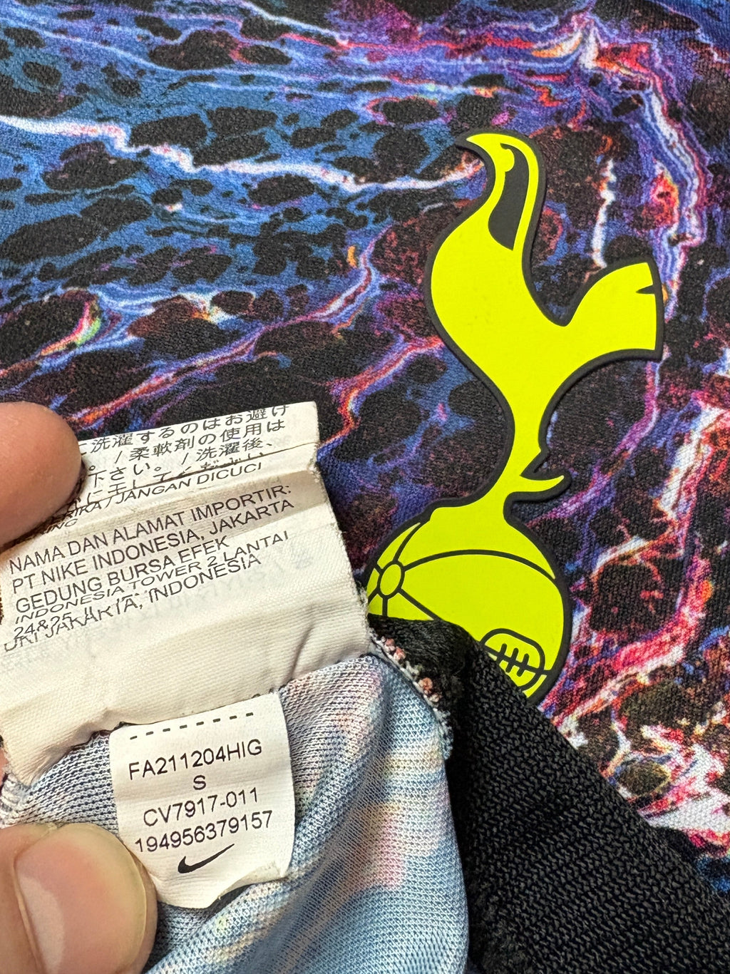 Tottenham 2021/22 Away Nike Football Shirt Small