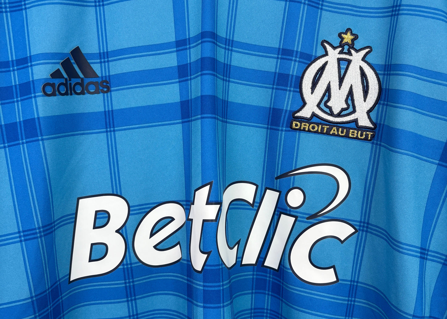 Marseille 2010/11 Home Adidas Football Shirt XL (Long Sleeve)